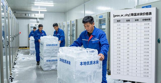 上海黄浦区降温冰块多少钱一吨？本地制冰厂报价来了