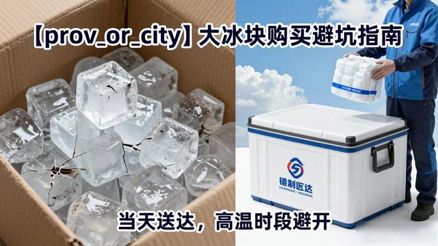 上海黄浦区大冰块购买避坑指南